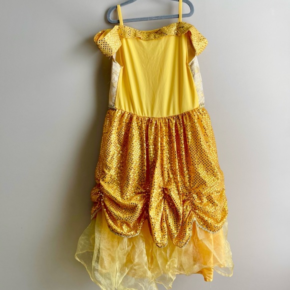 Disney Parks Belle Beauty and the Beast Castle Halloween Dress Up Costume Sz L - Picture 3 of 4